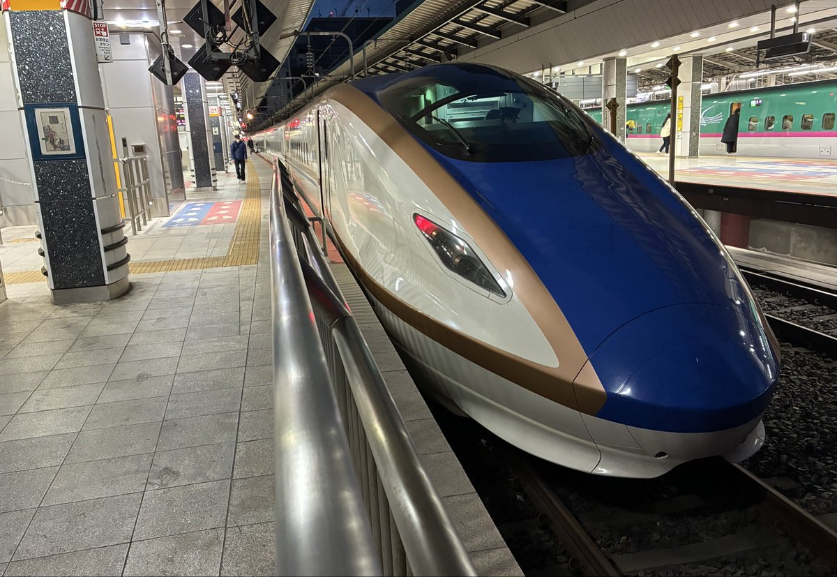 2026/02/24 1301C(とき301号)…F27 121B(つばさ121号)…G13 人生初の