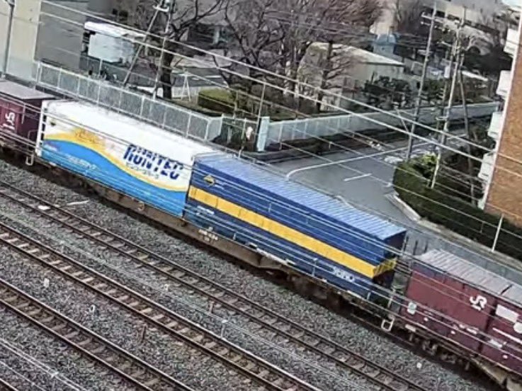 3076レ 6:56与野通過 紺エコUV48A-38000(盛岡発) 西濃運輸U54A-38000