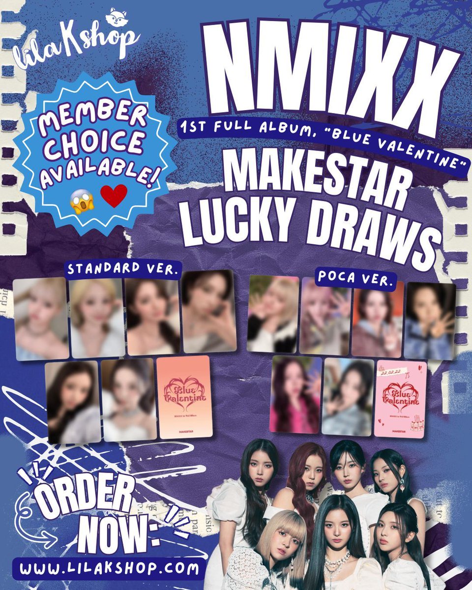 😱 NSWER, NEW LUCKY DRAWS!😱 We've got NMIXX's 