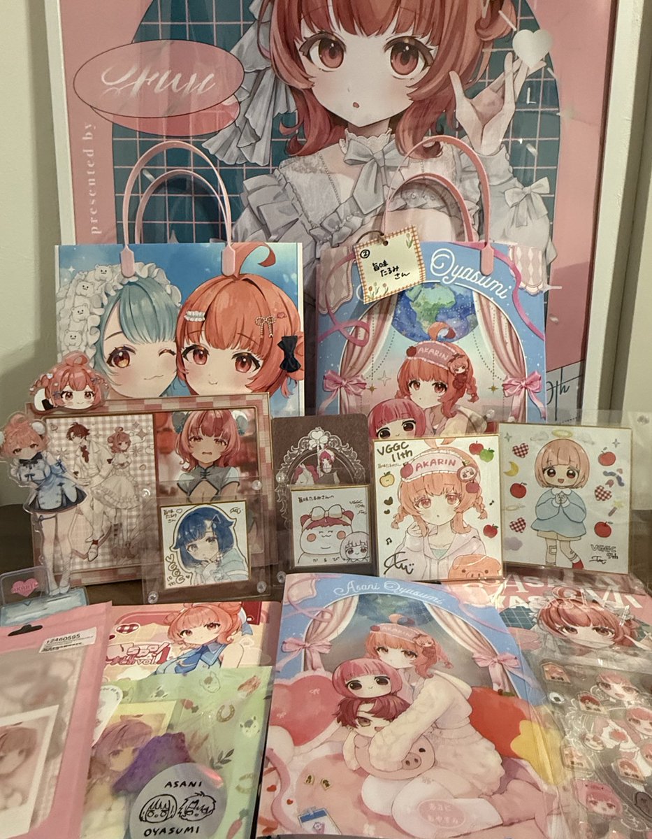 壮観すぎる😭前回のポスターもポストカードも素敵に飾っていただき