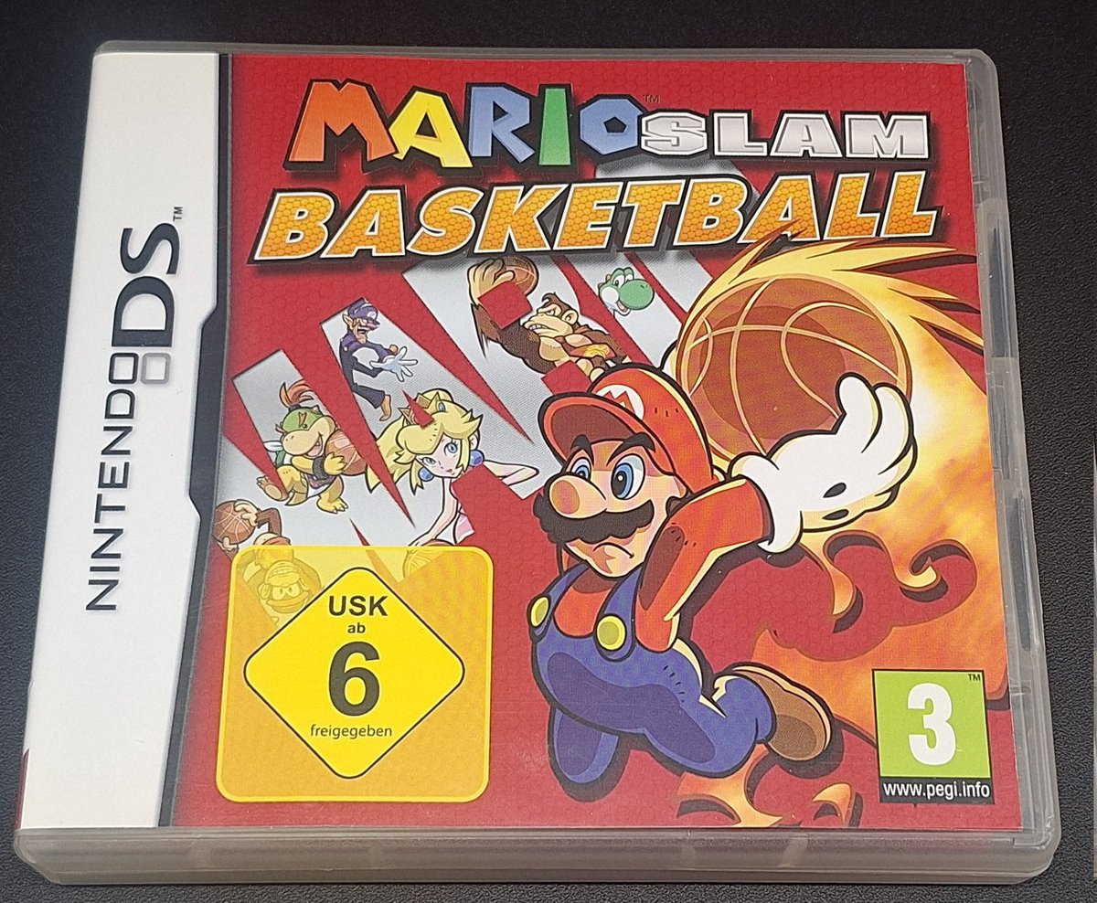 欧州版 Mario SLAM Basketball マリオバスケ3on3の海外版！ 欧州は日本