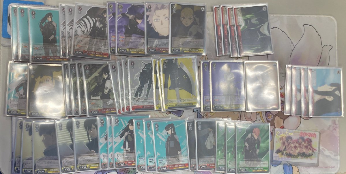 WS】怪獣8号優勝デッキレシピ(ホビーステーション仙台駅前店