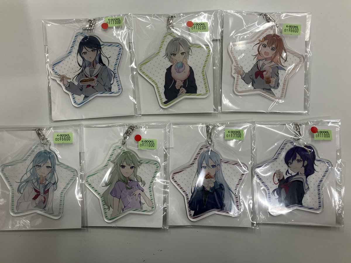 入荷情報】 プロジェクトセカイ 神山高校文化祭 アクリルキーホルダー