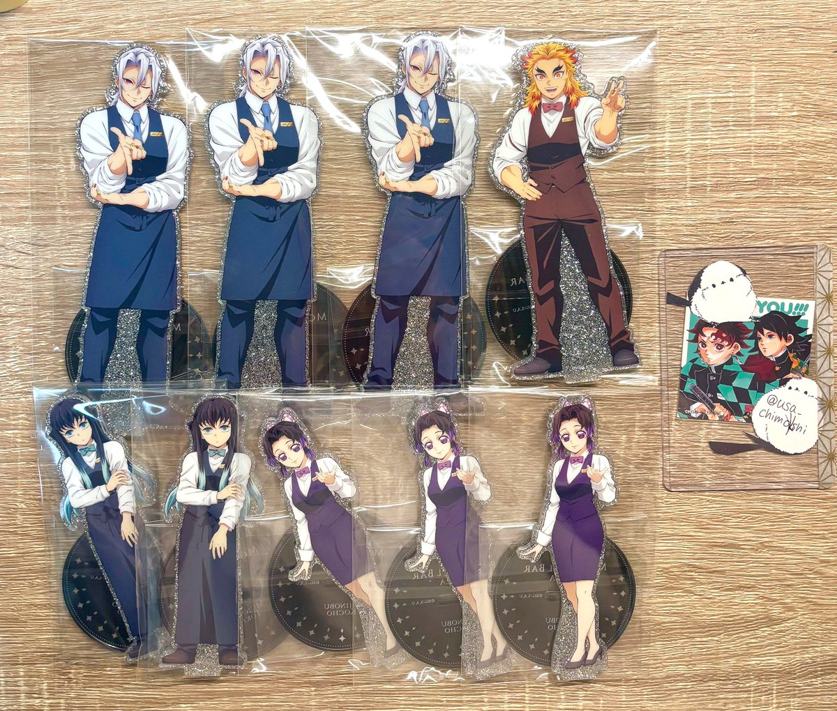 RT @usa_chimoshi: 【譲渡】鬼滅の刃 モクテル モクテルバー 両面