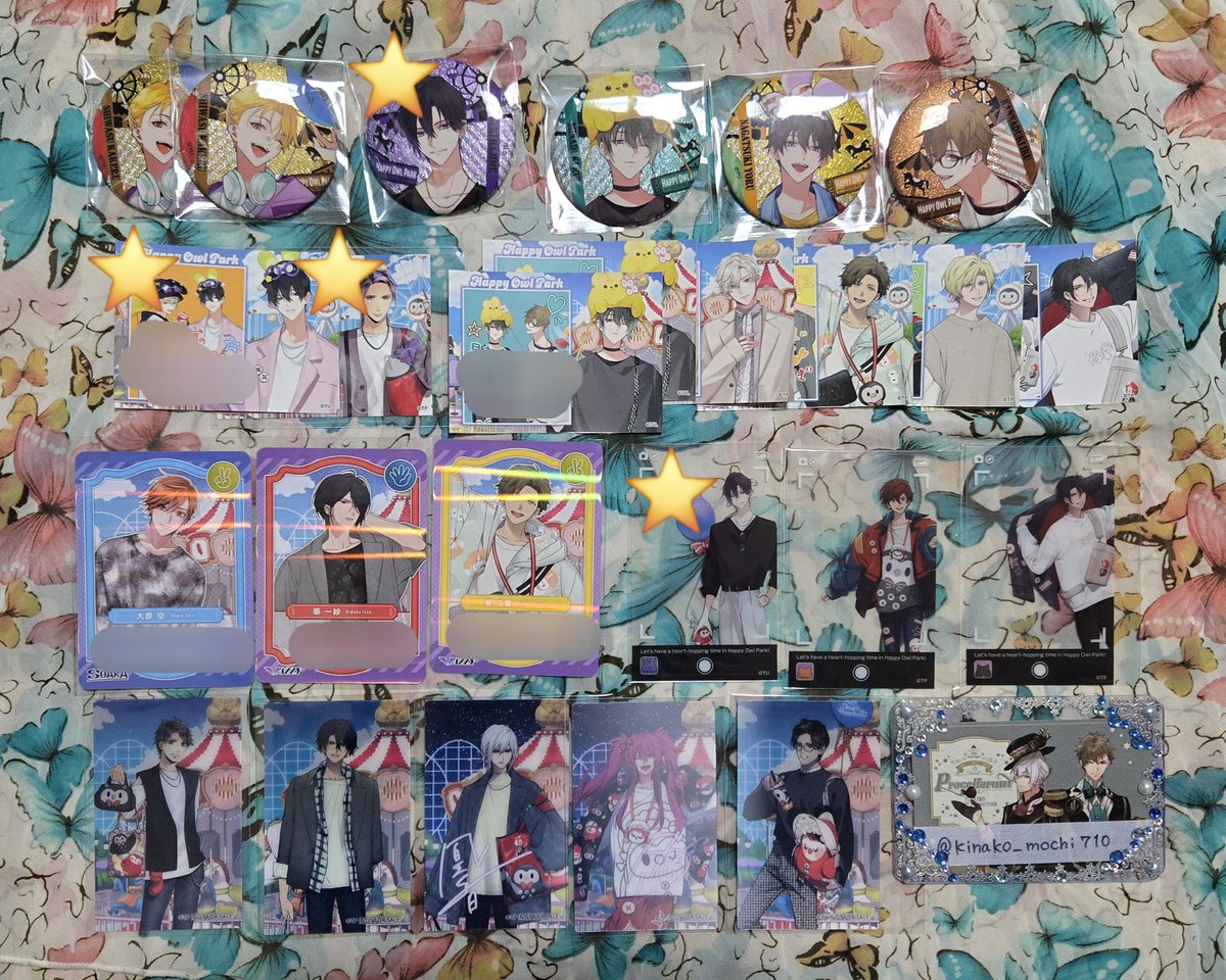 交換】 ツキウタ。 ツキプロ ツキショ わんぱく 出張所 特典 缶バッジ