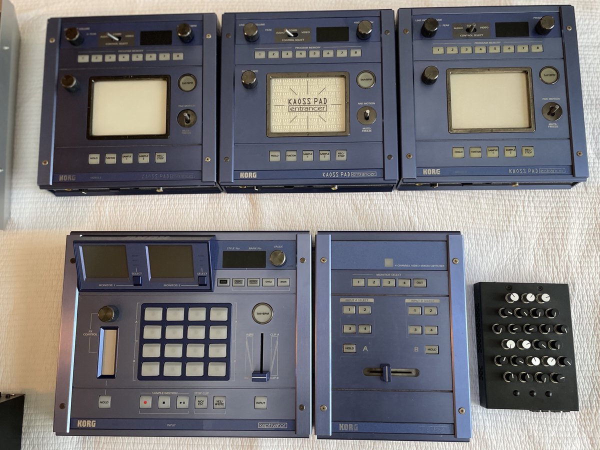 みんなのkorg見せて 〰️〰️〰️ 〰️〰️〰️ KAOSS PAD entrancer