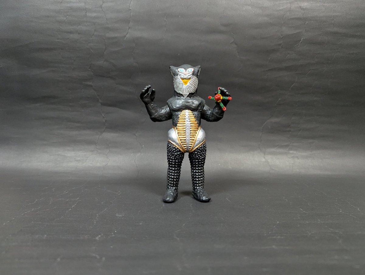 悪質宇宙人メフィラス星人(二代目)のソフビが完成！ #ウルトラマン