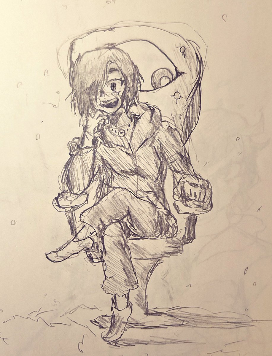 過去のオリジナルイラスト #イラスト #オリジナルイラスト #アナログ