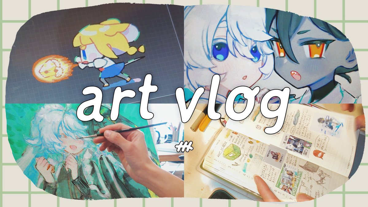 ╭━━━━━━━━━━━━━━━╮ ✍vlog投稿しました