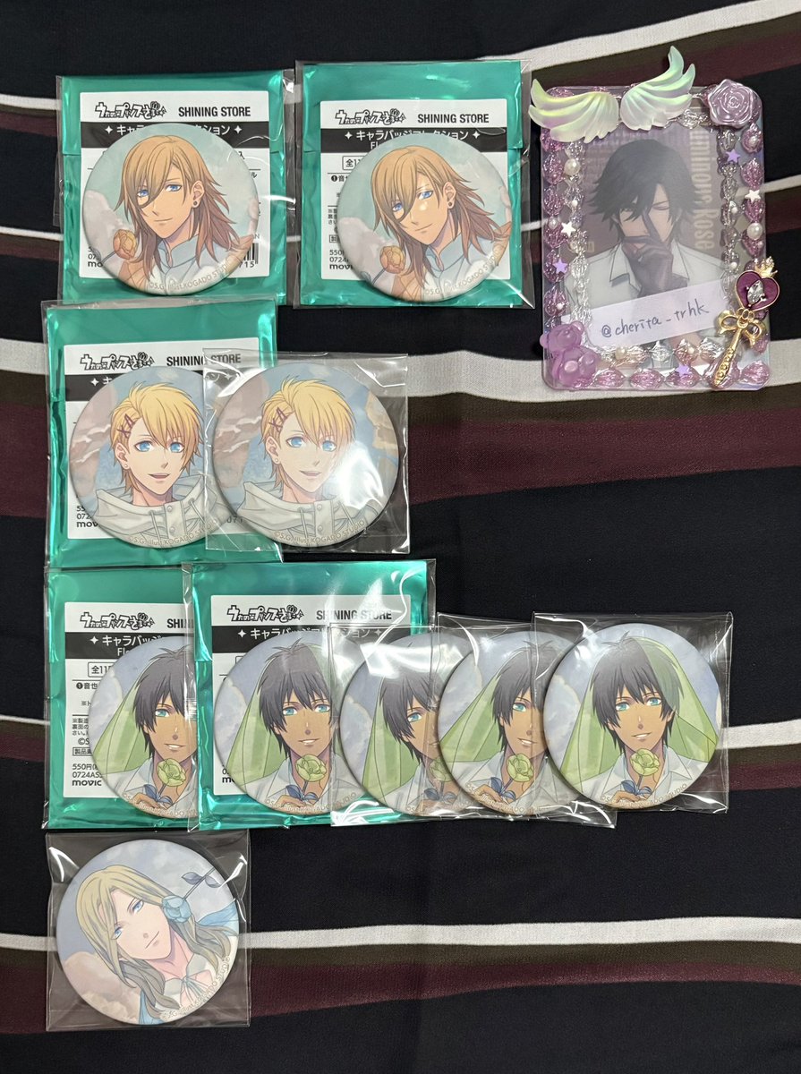 交換 譲渡】うたプリ シャニスト Floral Harmony FH 缶バッジ 譲