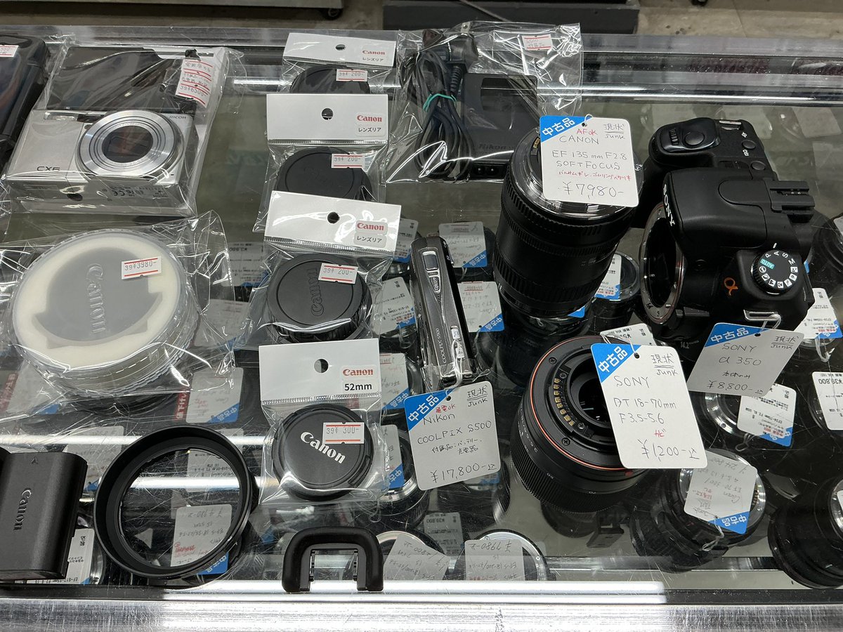 現状品、ジャンク品入荷しました✨️ #トップカメラ