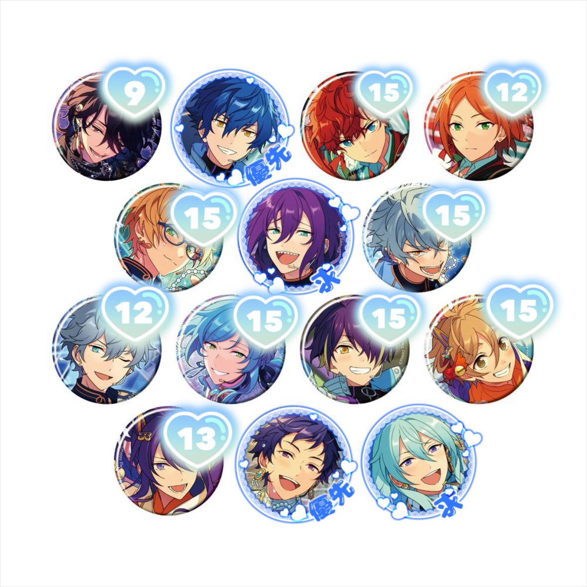 交換】あんスタ コレクション 缶バッジ コレ缶 2026 Jan. Idol 譲】零