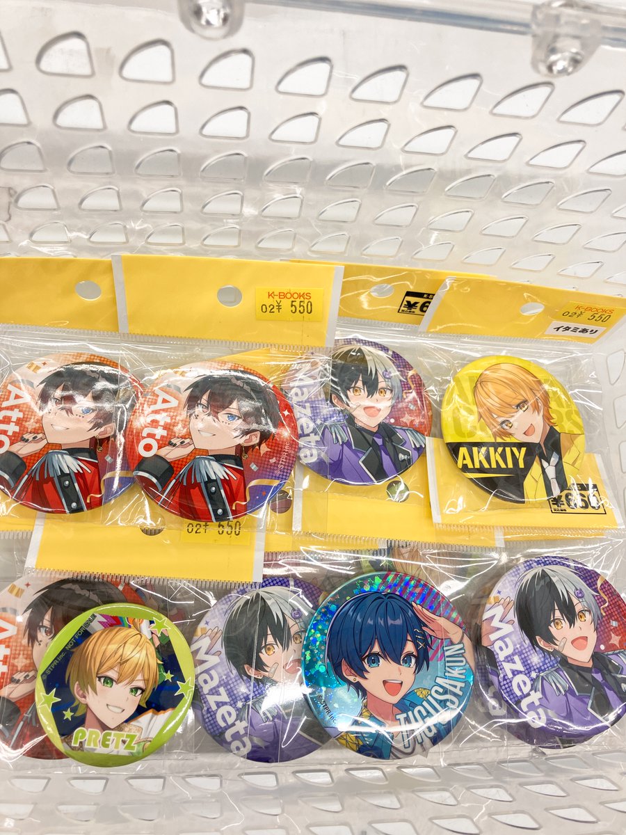 入荷情報】 📣AMPTAKxCOLORS 📣 缶バッジ アクキー アクリルスタンド