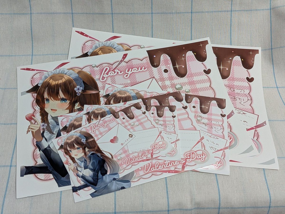 期間内に印刷できてよかった〜！ 酔っぱらいあいくさんの直筆