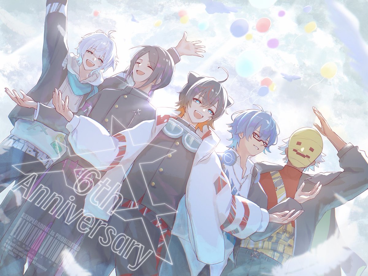 メメリ絵 6周年おめめめめめめ！！！！！！！！！でとうございます