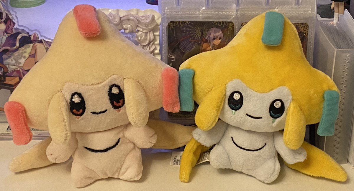 色違いのジラーチぬい作った！ いつかポケパーク連れて行けたらいいな