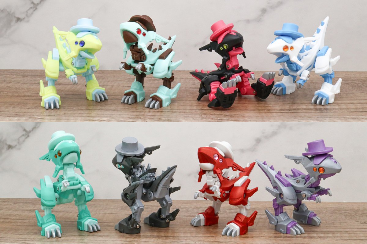 🛍ガレージキット受注販売のお知らせ🐲 #ドラネッツ ラプトル型