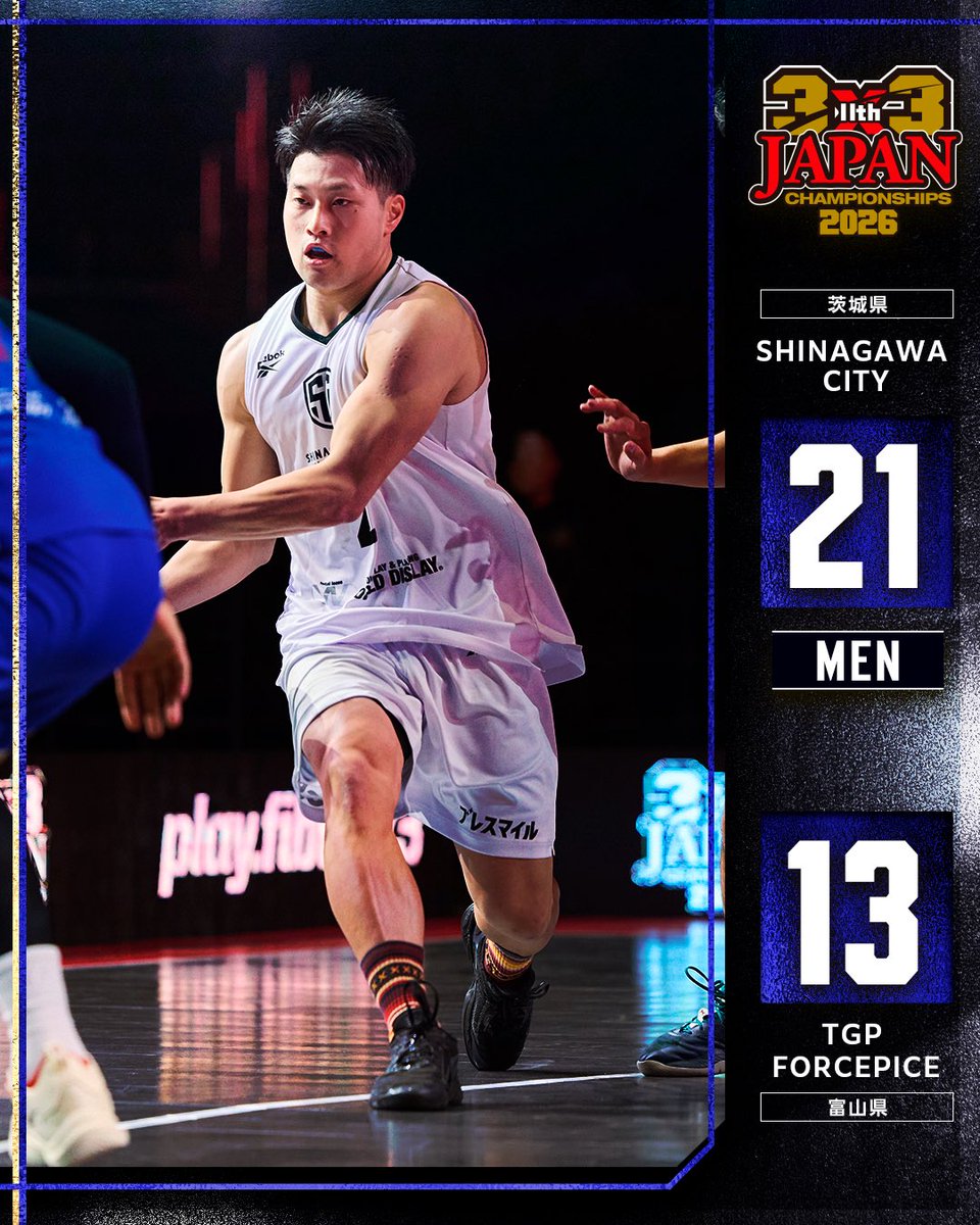 3x3JPC 🏀GAME RESULT🏀 【11TH 3x3 JAPAN CHAMPIONSHIPS｜DAY1
