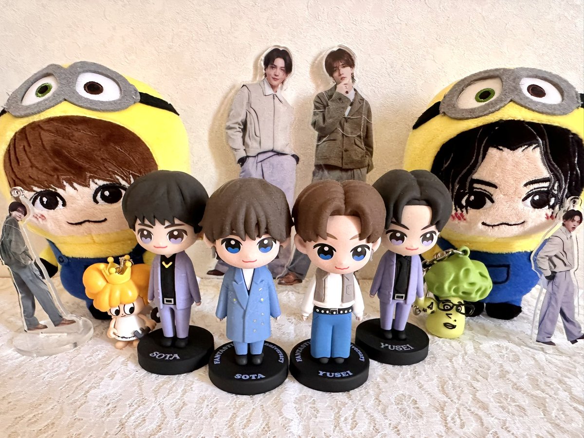 フィギュアきた💖かーわーいーい💖 相変わらずおめめに♡が入ってるの