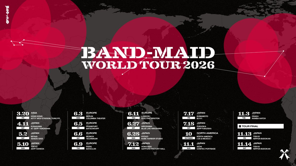 BAND-MAID #bandmaid (@bandmaid) / Posts / X