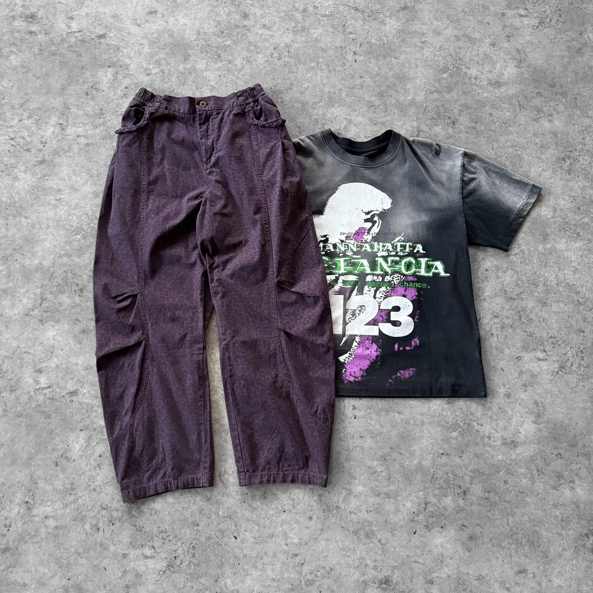 Cheetah print pant 65k Graphics RRR shirt 38k M-XL