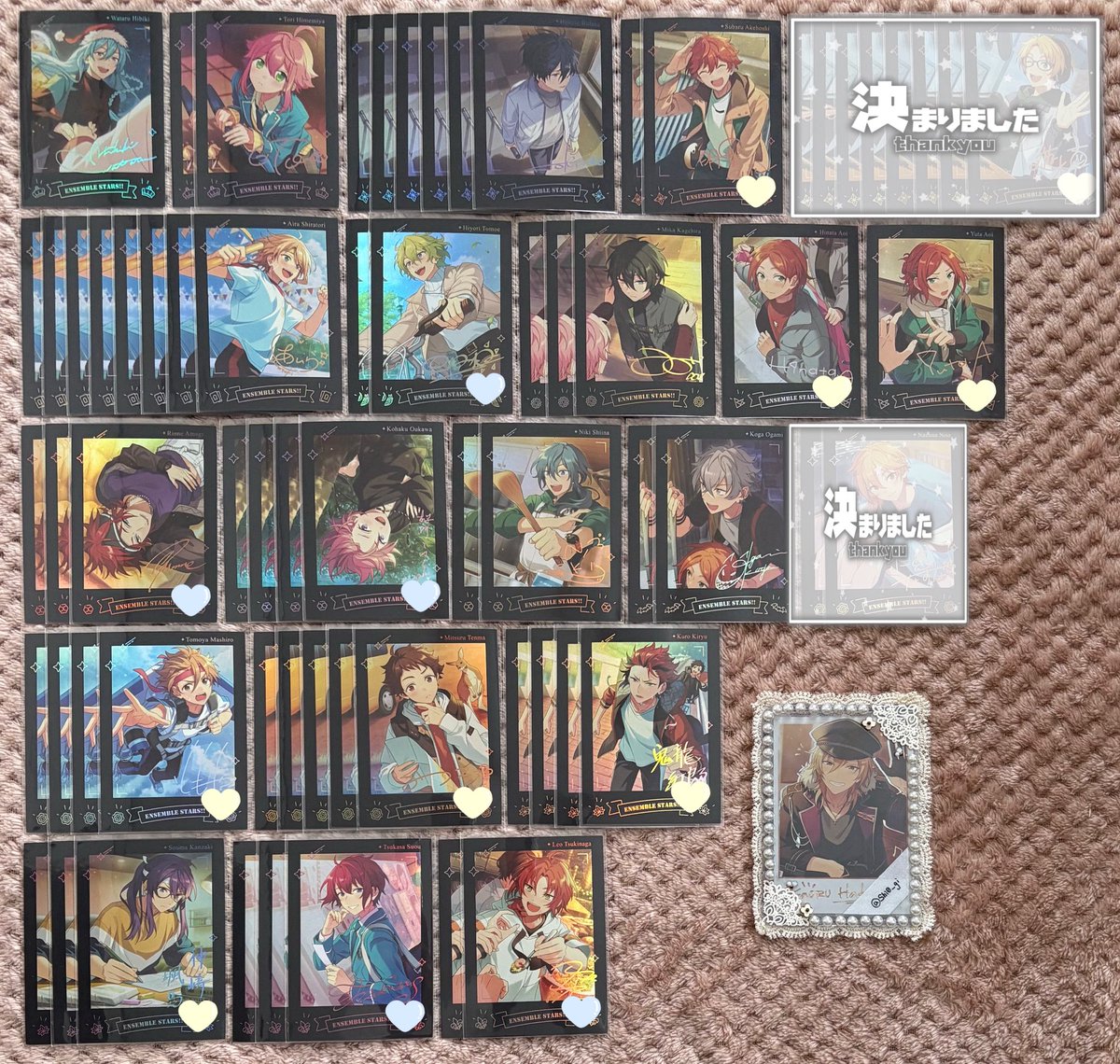 譲渡 ］ あんスタ 中国 星燦ポラロイド 譲┊︎渉 桃李 北斗 スバル 藍