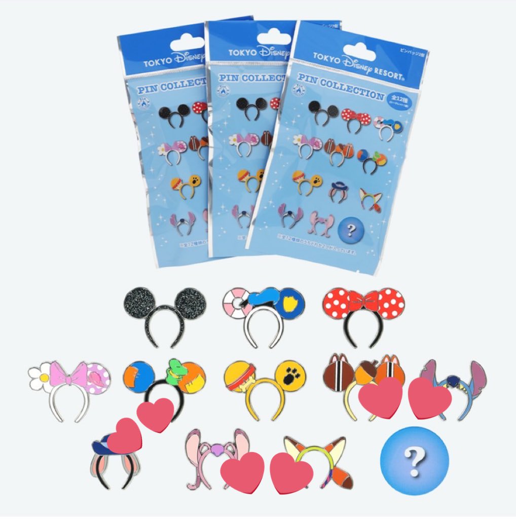 交換 ディズニー ピンバッジ ミッキーマウスと仲間たち ピンバッジ