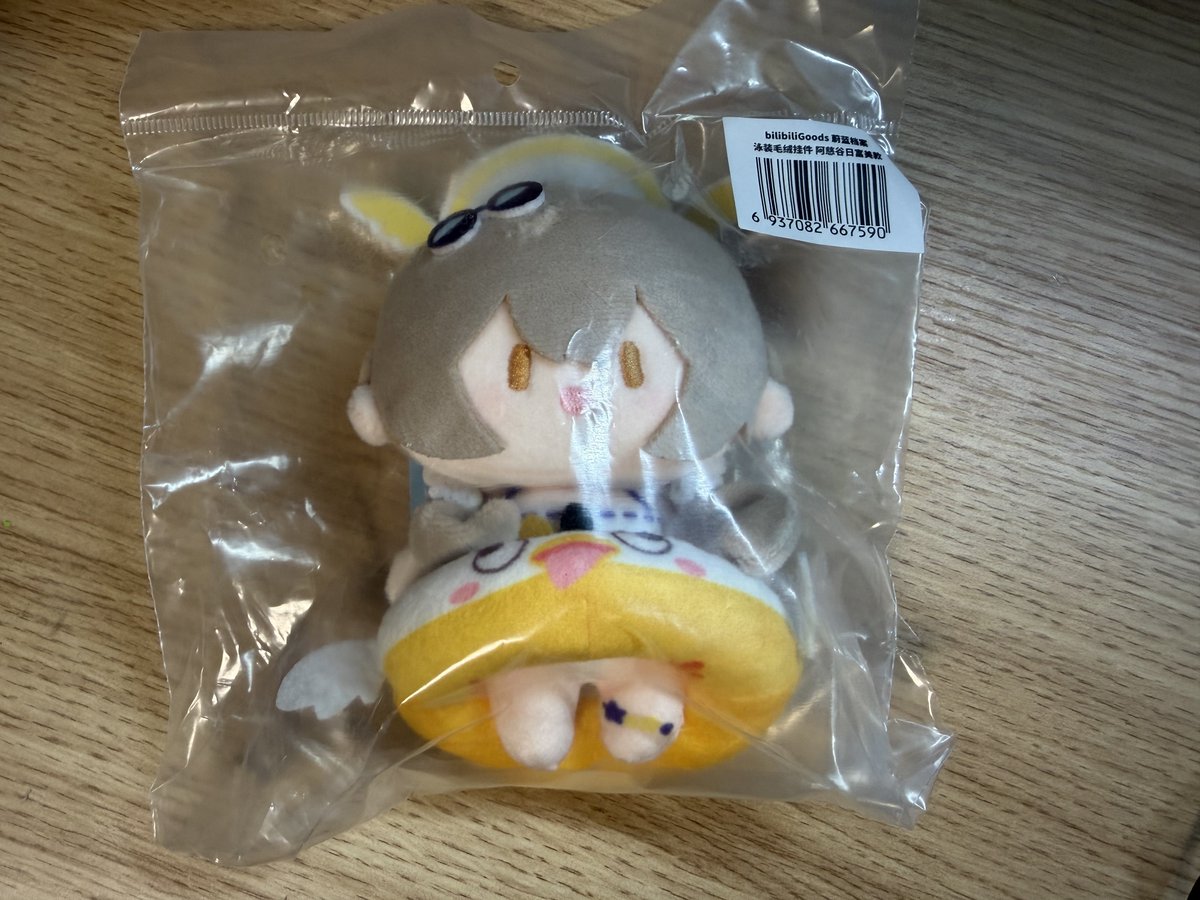 頭にペロロが付いているヒフミのぬいぐるみ、タオバオ見に行ったら君の