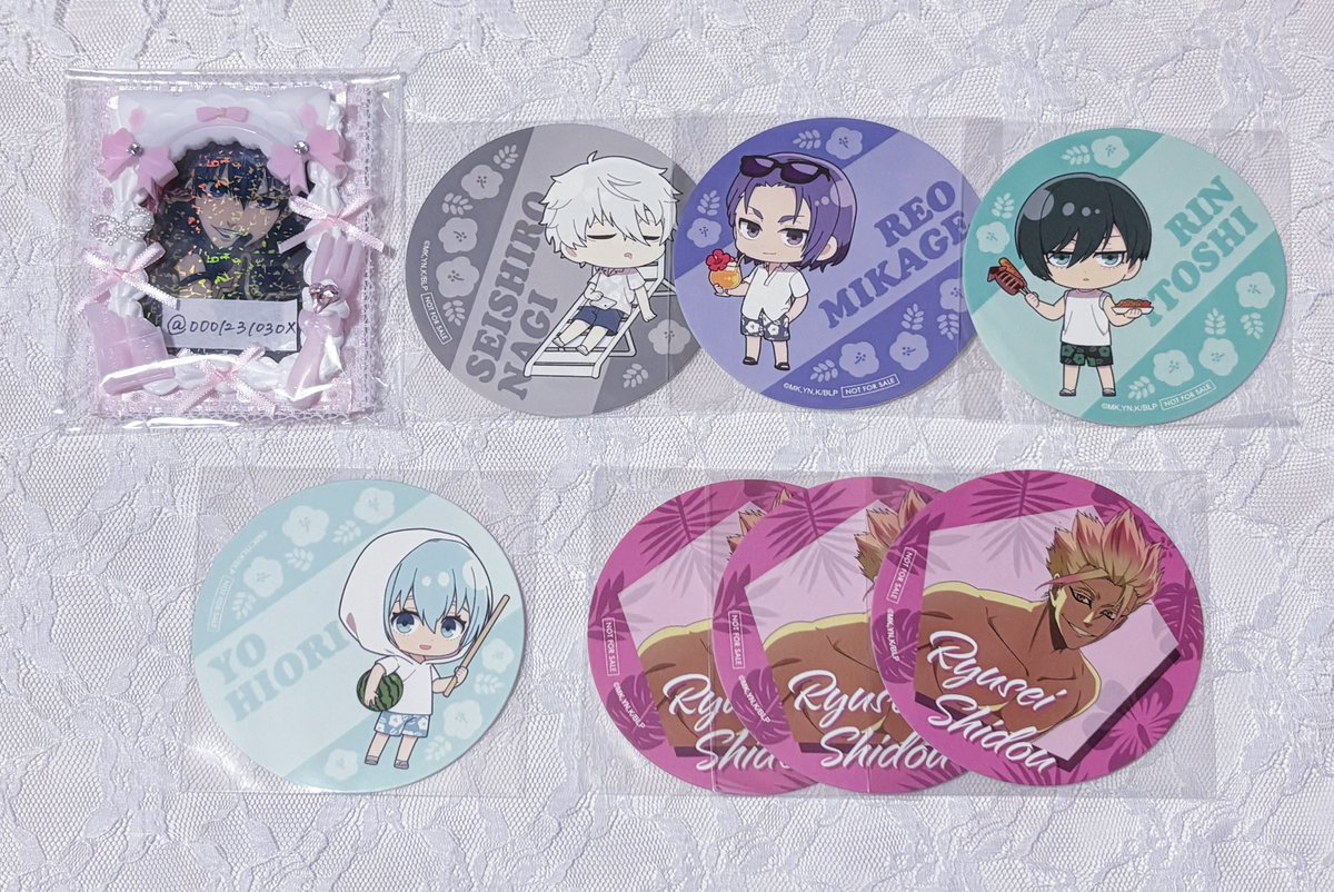 交換】ブルーロック ブルロ スマイルベースカフェ スマべ SMILE BASE