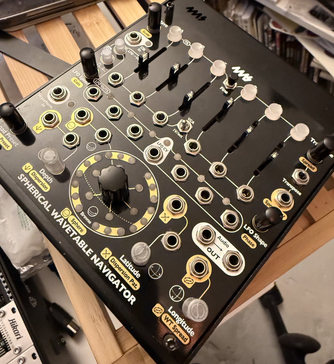 最近思うに、モジュラーシンセで4msのpodケースとpameras new wookout