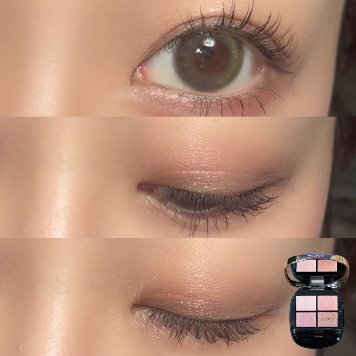 DECORTÉ スキンシャドウ デザイニング パレット10 ruddy quartz やっと