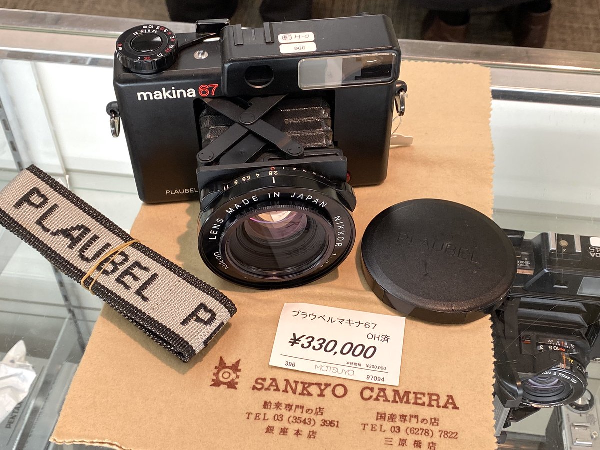 📷【第54回 世界の中古カメラ市】 三共カメラのブースです📷 ✓プラウ