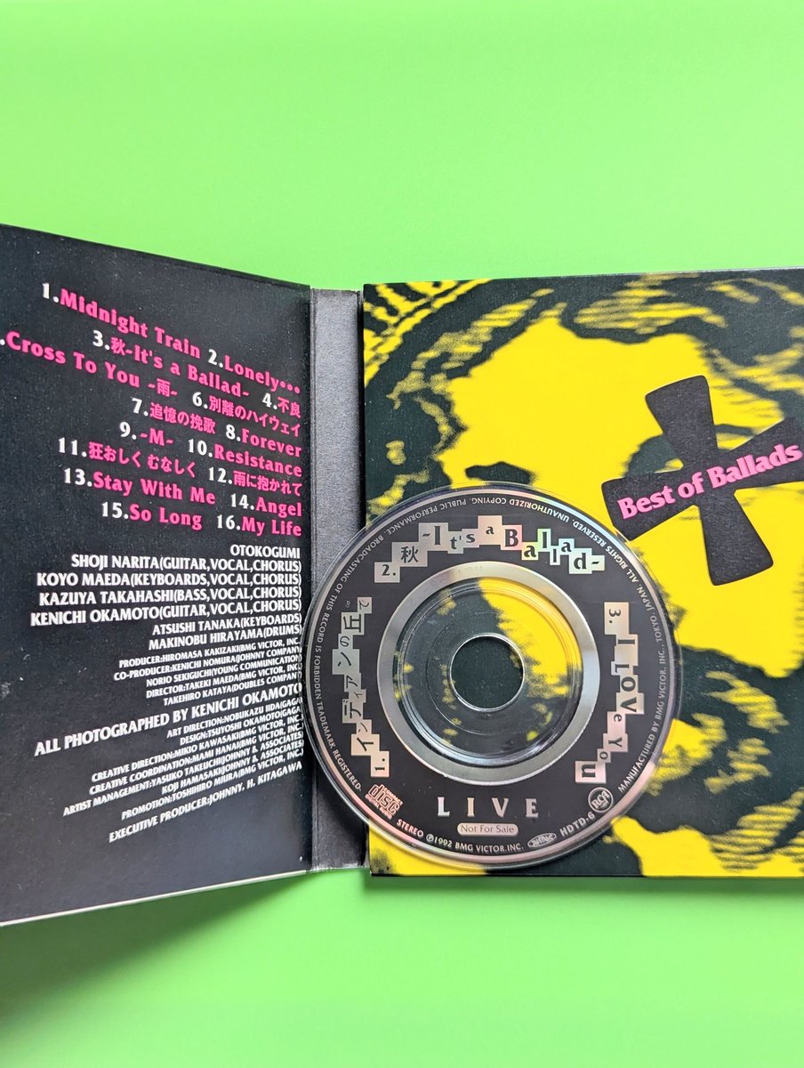 男闘呼組でも ﾛｯｸｵﾝでも 男闘呼組の Best of Ballads 完全再現（ｶﾊﾞｰ