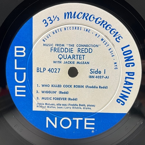 良好!! MONO オリジナル【63rd/DG/RVG/耳】FREDDIE REDD, JACKIE
