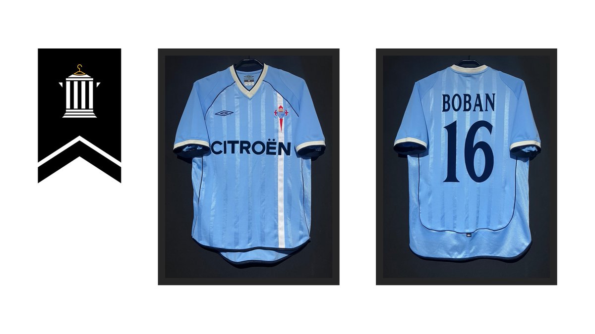 2001/02】 / RC Celta de Vigo（H） / No.16 BOBAN ズボニミール