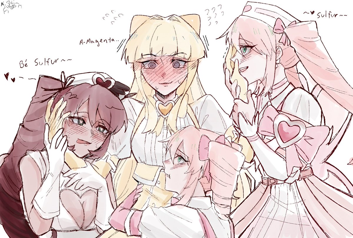 Post by NiQi on X: 😋 #まほあこ