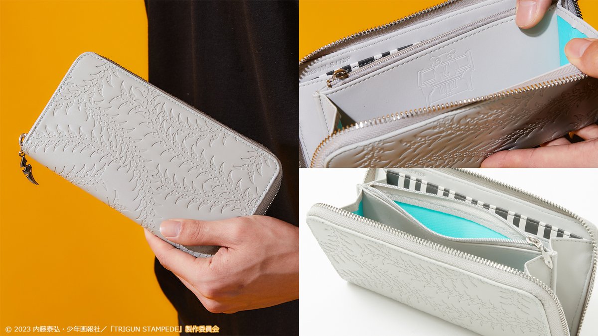 TRIGUN STAMPEDE』コラボ ☑ミリオンズ・ナイヴズ 長財布 内側には