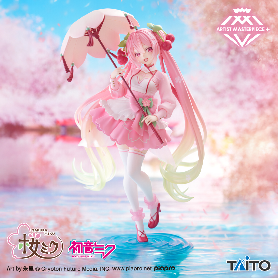 景品情報】『桜ミク AMP＋ フィギュア～桜ドレスver.～』を投入しま
