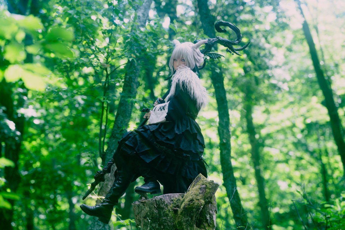 FINAL FANTASY XIV / cosplay FF14 ヤ・シュトラ・ルル #ff14cosplay