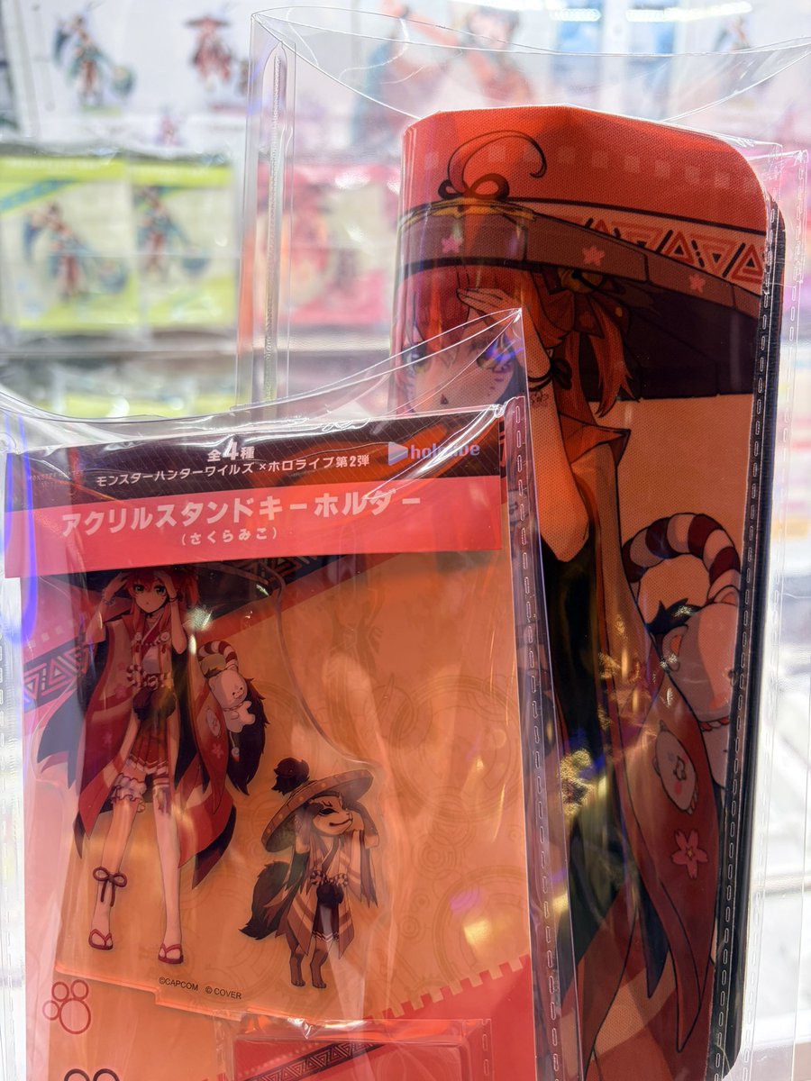 みこちアクスタとマウスパッドGET！ 500円ごとにクリアファイル