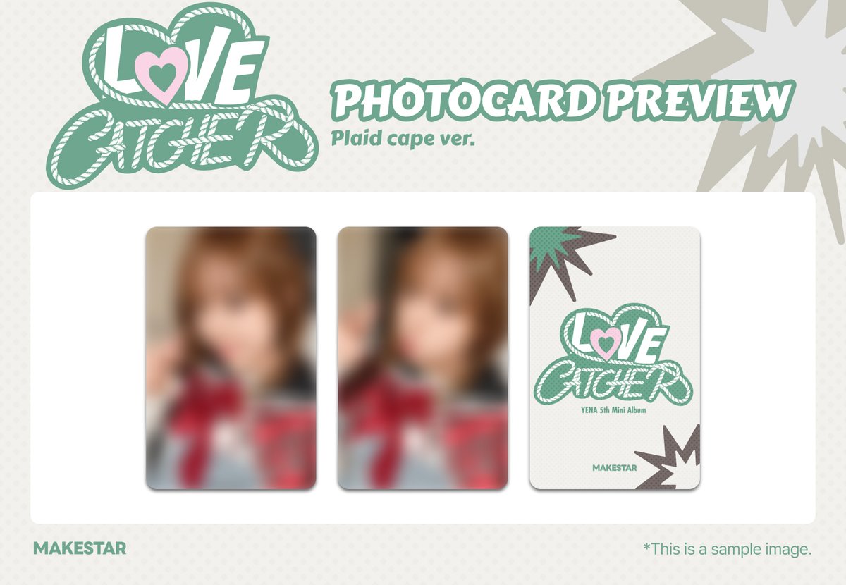 韓国対面サイン会＆ヨントン] #YENA 5th Mini Album <LOVE CATCHER