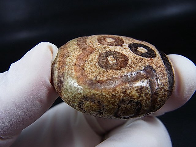 ヴィンテージ天珠、【十眼：じゅうがん】 #天珠 #レアストーン #天然石