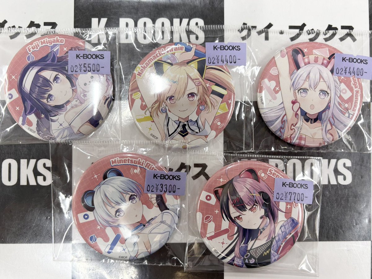 入荷情報】 バンドリ 夢限大みゅーたいぷ 1st LIVE 缶バッジ 入荷です