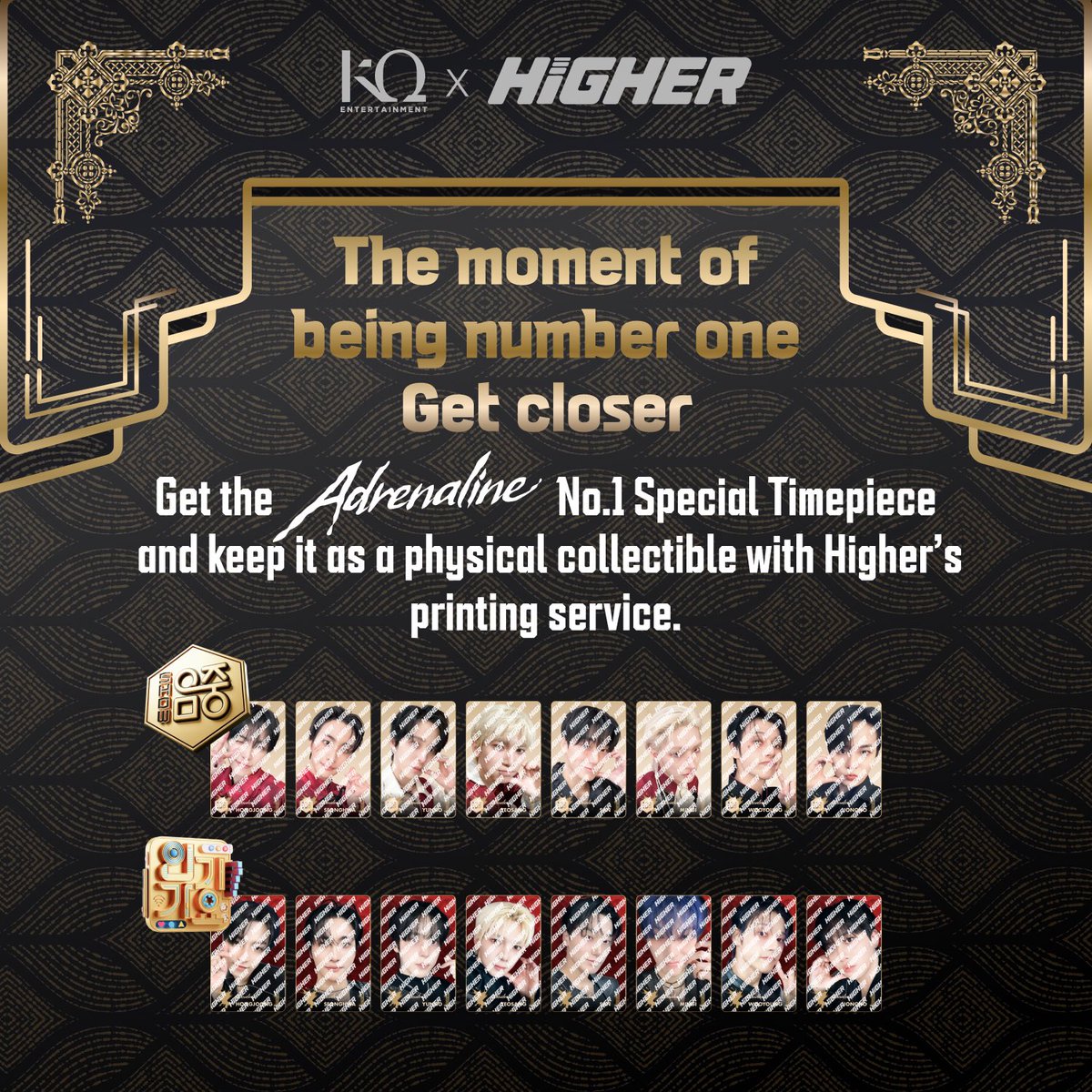 🖨️ 'Adrenaline' No.1 Celebration TIMEPIECE Printing Event OPEN