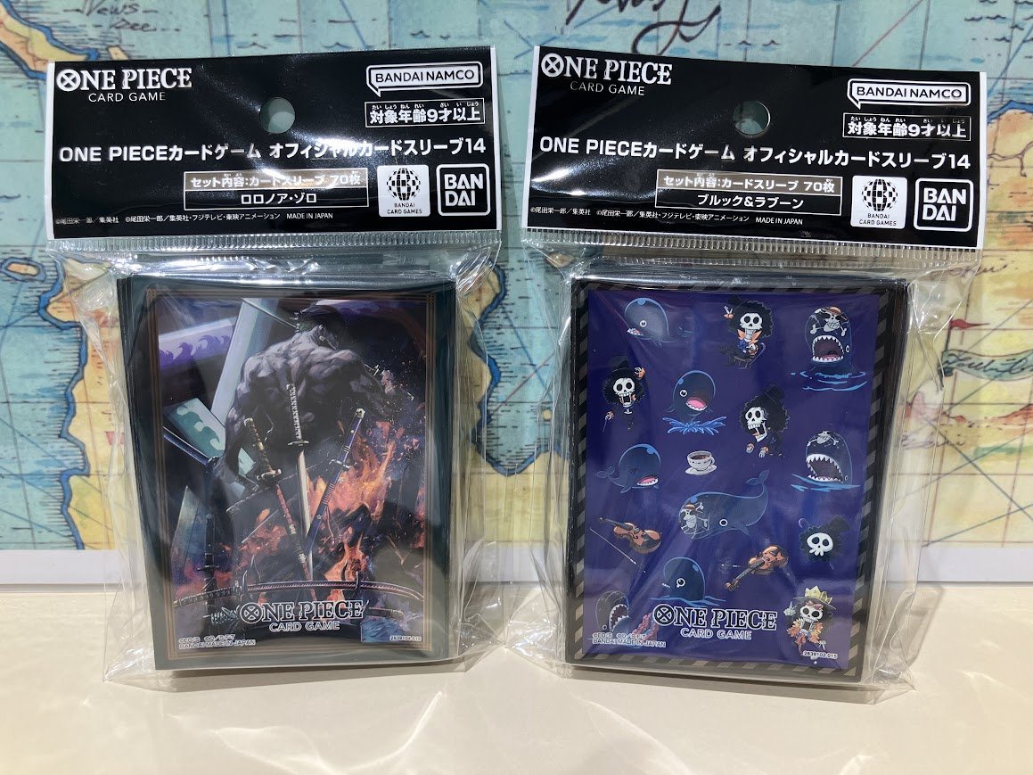 新商品】 ONE PIECE CARD GAME オフィシャルカードスリーブ14