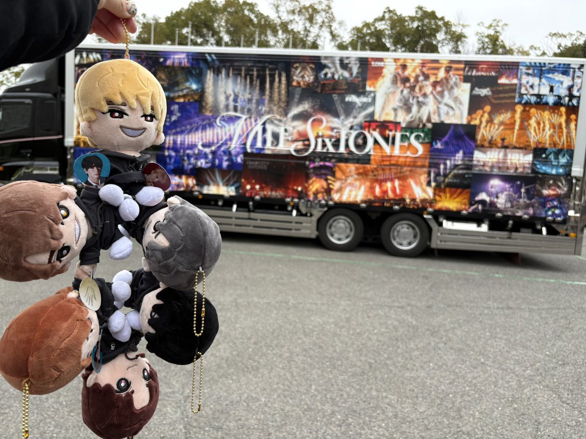 何とか6人とトラック撮りたかったねん！ マジで雑でごめんね