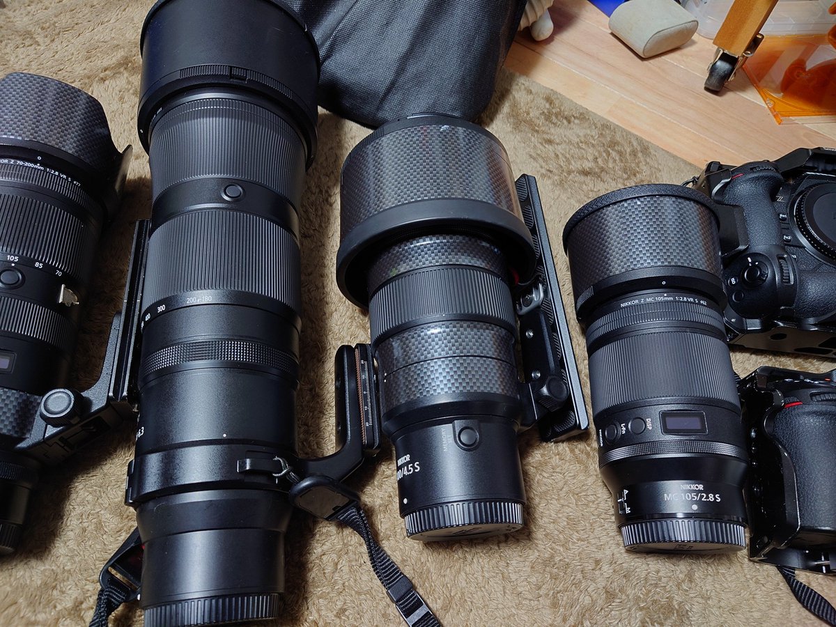 レンズも増えたなぁ〜 そろそろレンズでは無くボディ一台増やす時期