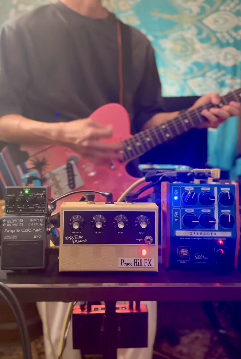 最近作った、黒パネ系プリアンプ2種のサウンドサンプルです。 1・3番目