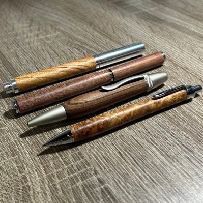 パトリオットペンの縞黒檀✨ 久しぶりに作りました☺️ #メルカリ #木