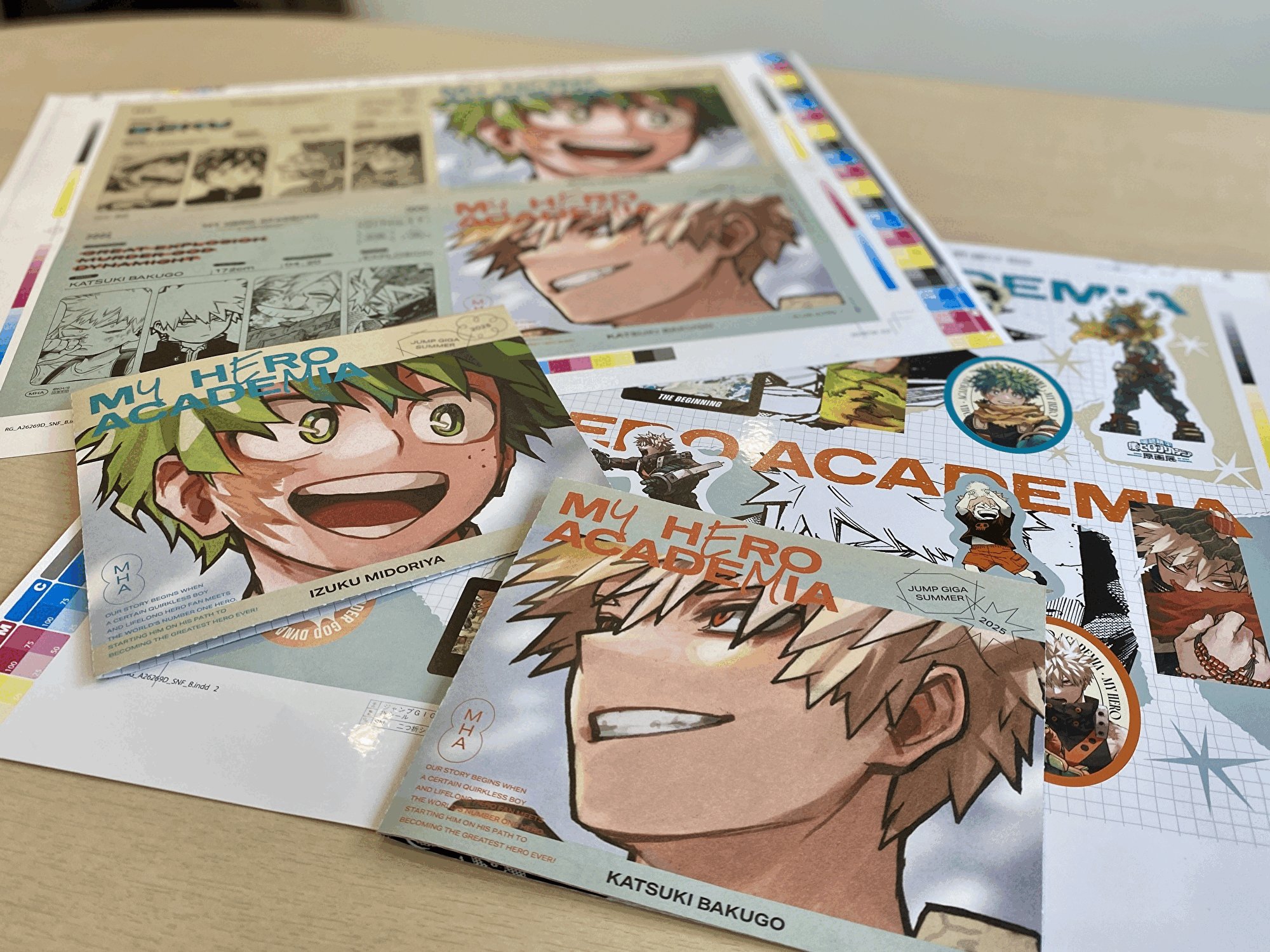 僕のヒーローアカデミア ジャンプgiga 爆豪勝己 コースター 14枚